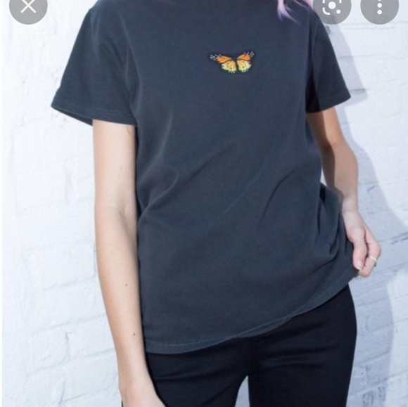 Brandy melville John Galt butterfly top - Picture 6 of 8